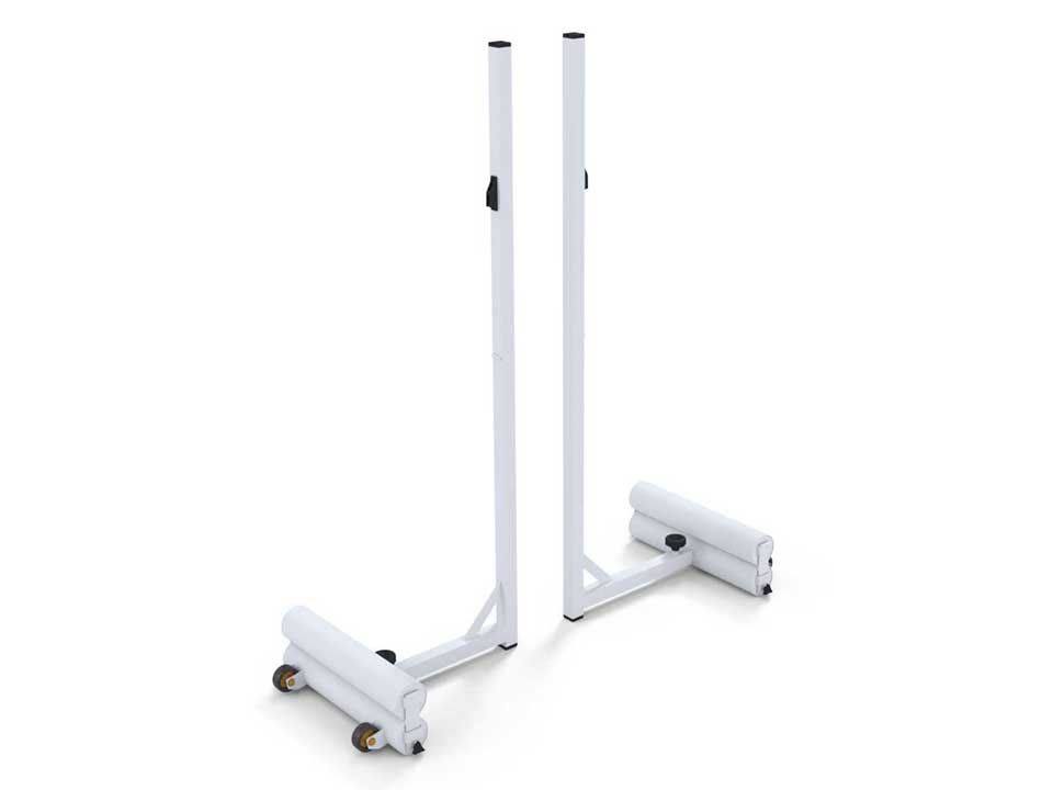 עמודי בדמינטון ניידים 40 ק"ג