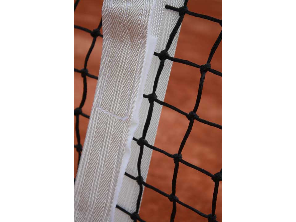 רצועה מרכזית רשת טניס עם וו מתכת וסקוטש