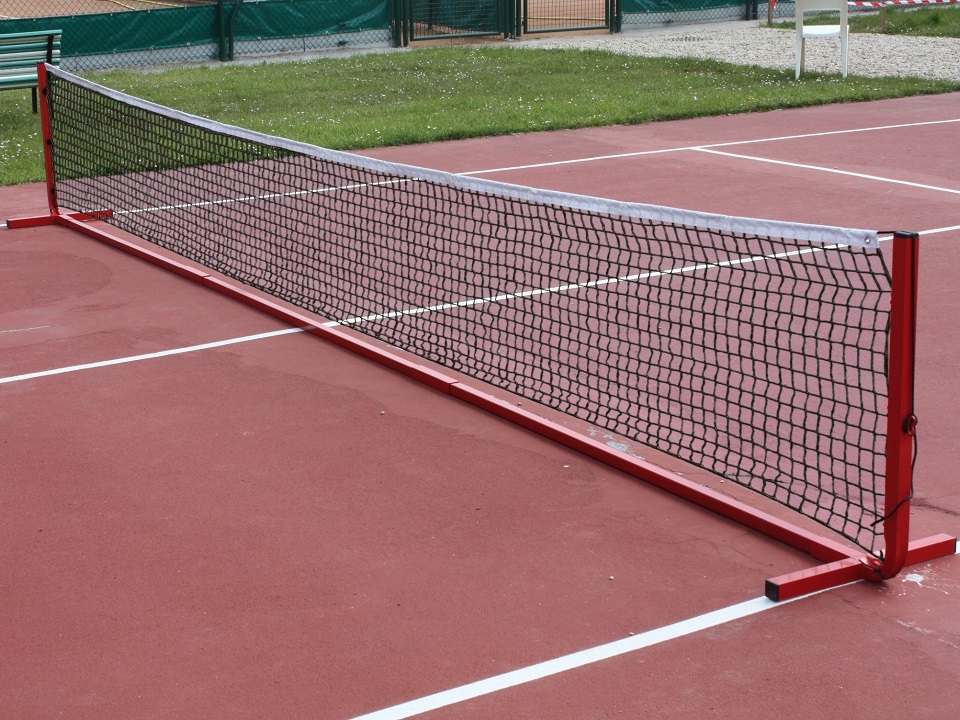 עמודי מיני טניס ורשת מיני טניס 3,4,6,8 מטר